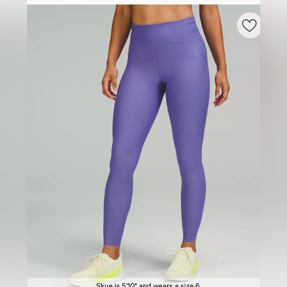 New Lululemon High-Tuse Running Tight 28”, Size 6